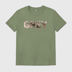 Мужская футболка Взгляд внутри букв