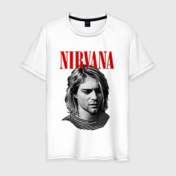 Мужская футболка Nirvana kurt donald cobain