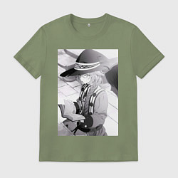 Мужская футболка Реинкарнация безработного Рокси Мигурдия учитель м