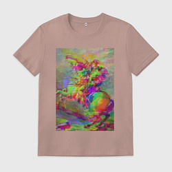 Мужская футболка Бонапарт на перевале Сен-Бернар с глюками