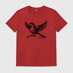 Мужская футболка Пташка