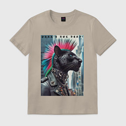 Мужская футболка Dude panther - punks not dead