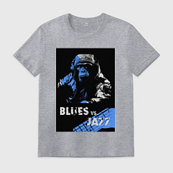 Мужская футболка Блюз против джаза