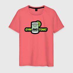 Мужская футболка Gym and tonic