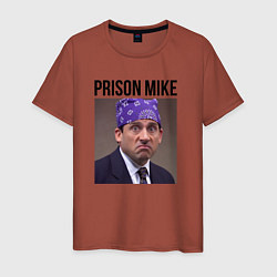 Мужская футболка Prison mike Michael Scott - офис