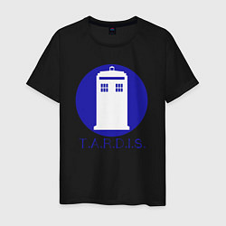 Мужская футболка Blue tardis