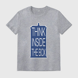 Мужская футболка Think inside the box