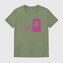 Мужская футболка Тардис - самое время