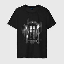 Мужская футболка Tardis grey