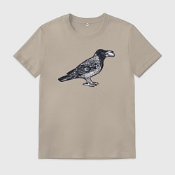 Мужская футболка Ворона с денежкой