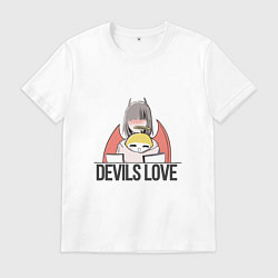 Мужская футболка Ангелок и демон