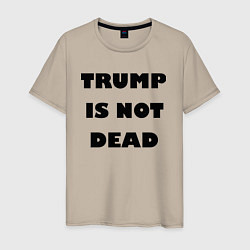 Мужская футболка Trump is not dead - motto