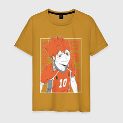 Мужская футболка Haikyuu!! Хаику Волейбол Хината Hinata