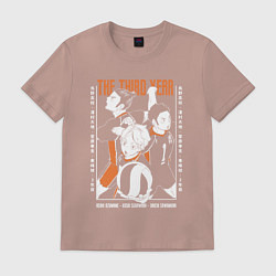 Мужская футболка Haikyuu!! Хаику Волейбол третьегодки Асахи Азумане