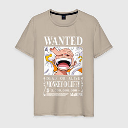 Мужская футболка Monkey D Luffy - wanted