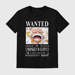Мужская футболка Monkey D Luffy - wanted