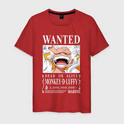 Мужская футболка Monkey D Luffy - wanted