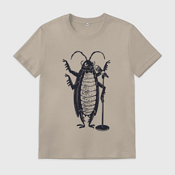 Мужская футболка Тараканчик певец