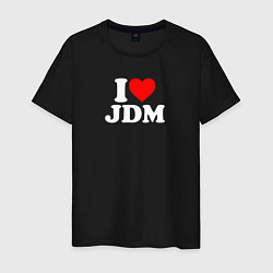 Мужская футболка I love JDM