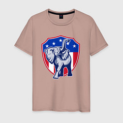 Мужская футболка Elephant USA