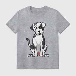 Мужская футболка Милый дог