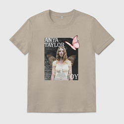 Мужская футболка Аня Тейлор - Джой