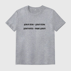 Мужская футболка Семейный бюджет