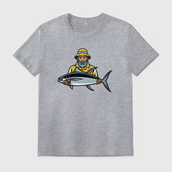 Мужская футболка Рыбак и тунец