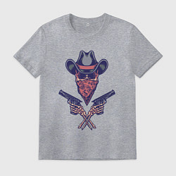 Мужская футболка Ковбой гангстер