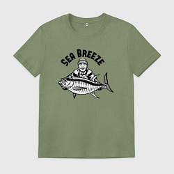 Мужская футболка Fish breeze