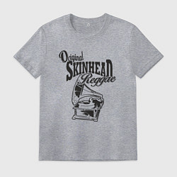 Футболка хлопковая мужская Original reggae, цвет: меланж
