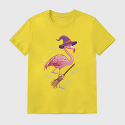 Мужская футболка Фламинго хэллоуин