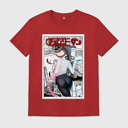 Мужская футболка Человек-бензопила Makima Макима