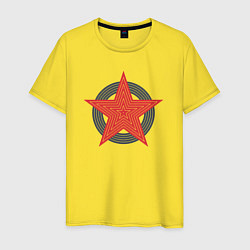 Мужская футболка Red star symbol