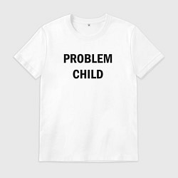 Мужская футболка Problem child