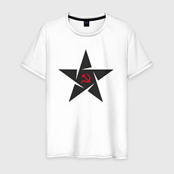 Мужская футболка Black star USSR