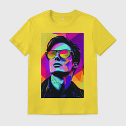 Мужская футболка Портрет Дурова pop art