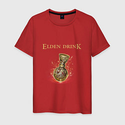 Мужская футболка Elden drink meme