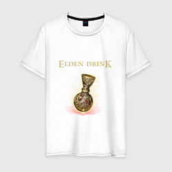 Мужская футболка Elden drink meme