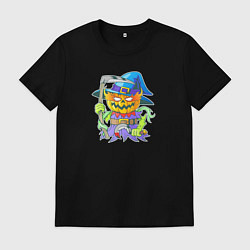 Мужская футболка Джек фонарь