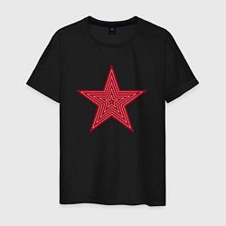 Мужская футболка USSR red star