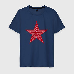 Мужская футболка USSR red star