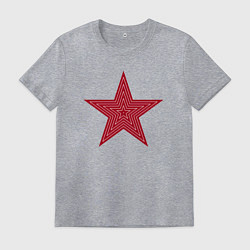 Мужская футболка USSR red star