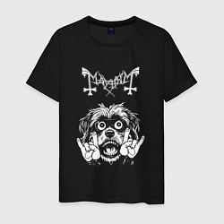 Мужская футболка Mayhem rock dog