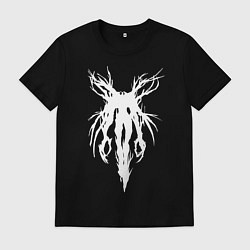 Футболка хлопковая мужская Demon Y2K, цвет: черный