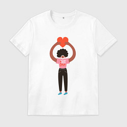 Мужская футболка Просто любить