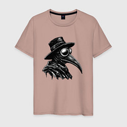 Мужская футболка Plague doctor