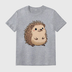 Мужская футболка Ёжик арт