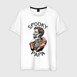 Мужская футболка Spooky papa