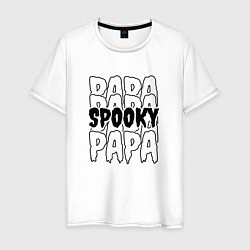 Мужская футболка Spooky dad